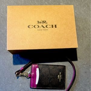 Coach lanyard